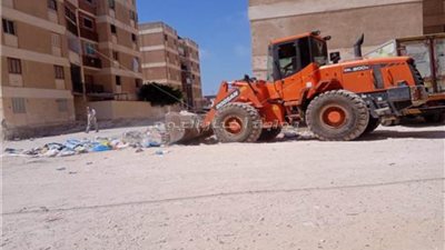 رئيس مدينة مطروح: رفع 2100 طن قمامة خلال أيام العيد