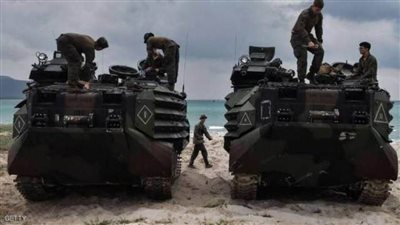 أمريكا توقف البحث عن 8 من المارينز فقدوا في مدرعة برمائية