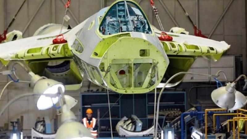 هيكل المقاتلة الروسية