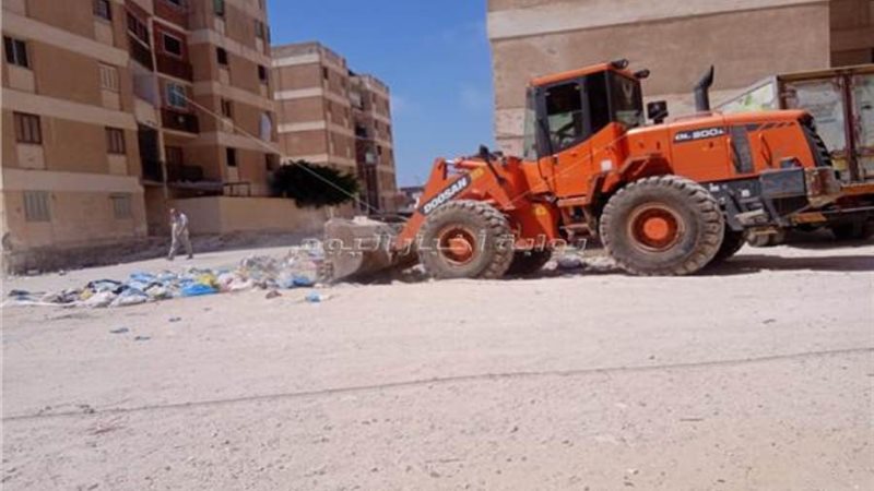 رفع مخلفات خلال أيام