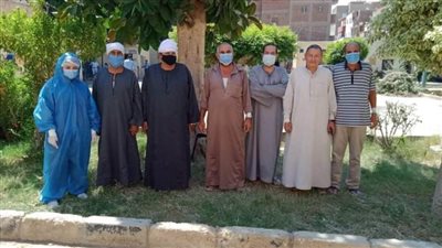 تعافي وخروج 6 حالات كورونا من مستشفى حميات بني سويف