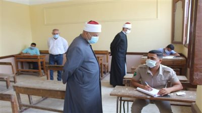 ختام امتحانات الثانوية الأزهرية بمادة التفسير للقسم العلمي