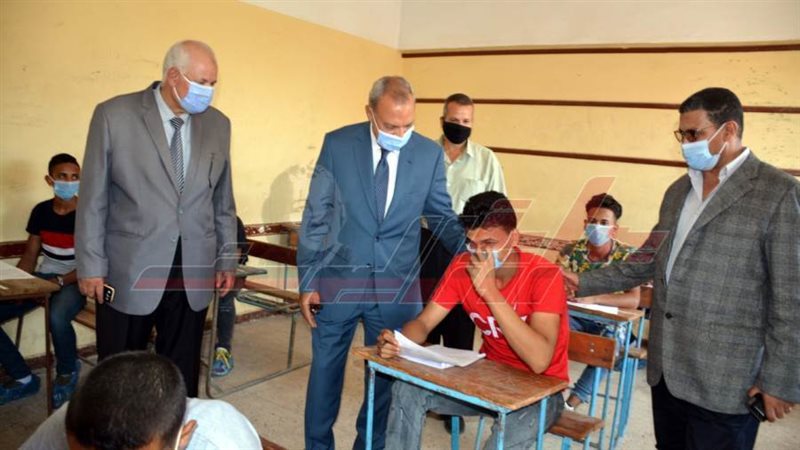 الهجان يتفقد سير