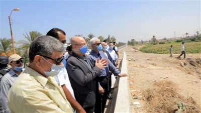 تأهيل مخر سيل سنور ببني سويف استعدادا لموسم الأمطار