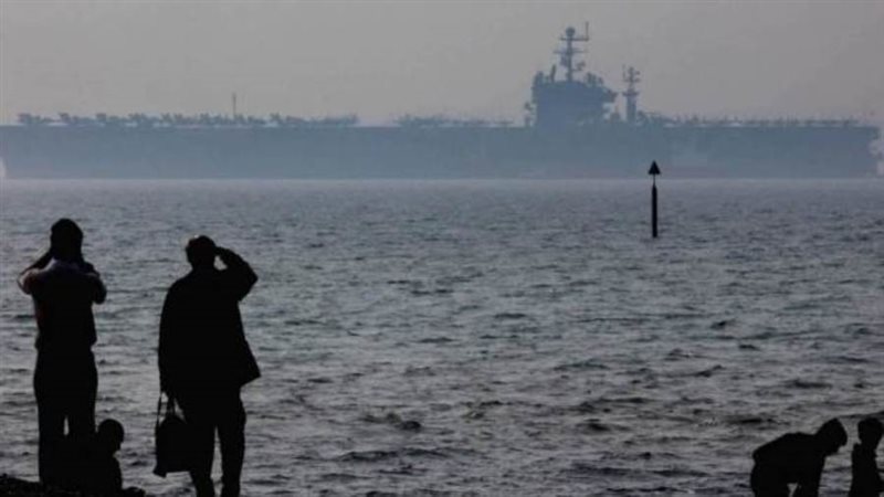 حاملة الطائرات الأمريكية