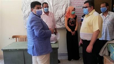 نائب محافظ  بني سويف يتابع استعدادات انتخابات مجلس الشيوخ 