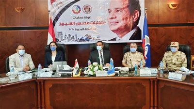 فتح  جميع اللجان وانتظام أعمال التصويت بالبحيرة