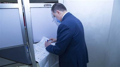 عاجل..  وزير الداخلية يدلى بصوته فى انتخابات مجلس الشيوخ 2020