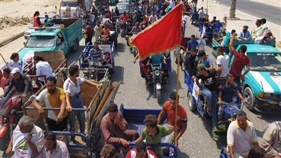 بالصور.. حشود كبيرة في 15 مايو أمام لجان مجلس الشيوخ