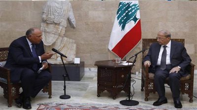 وزير الخارجية: الرئيس السيسي يُولي لبنان اهتماما كبيرا ويحرص على مصالح شعبه