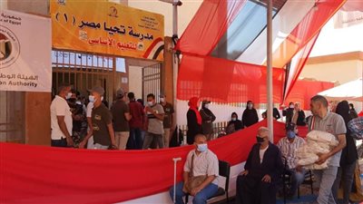  الناخبون يواصلون الإدلاء بأصواتهم في انتخابات الشيوخ بلجان القاهرة 