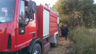 أسوان: الحماية المدنية تسيطر على حريق في شاحنة أرز