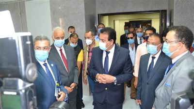 افتتاح أعمال التطوير بطب الإسكندرية بقيمة 65 مليون جنيه