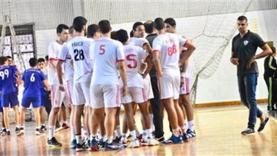 مرتبط الزمالك يهزم 6 أكتوبر في دوري اليد