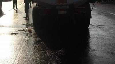 بعد إزالة آثار التسريب.. فتح حركة المرور بدائري المريوطية التجمع  