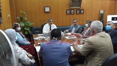 لجنة متابعة اختبارات القدرات بجامعة بنها تستعرض تقارير الكليات