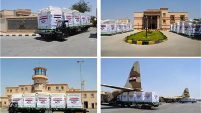 عاجل.. مصر تواصل تكثيف الجسر الجوى لإرسال المساعدات العاجلة للجمهورية اللبنانية 