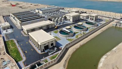 محطة صرف المحسمة   تحصد جائزة ENR لأفضل مشروع عالمي لعام 2020