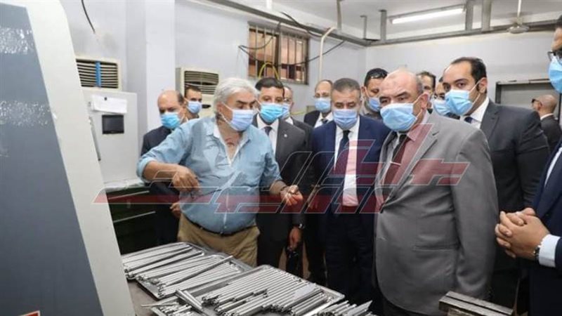 محافظ المنوفية ووفد