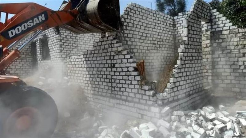 جانب من حملة الازالة