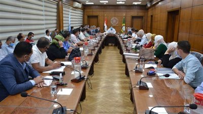 محافظ الدقهلية يناقش أعمال تطوير العشوائيات
