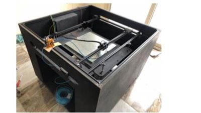 طلاب هندسة حلوان ينجحون في تطوير ماكينة الطباعة ثلاثية الأبعاد