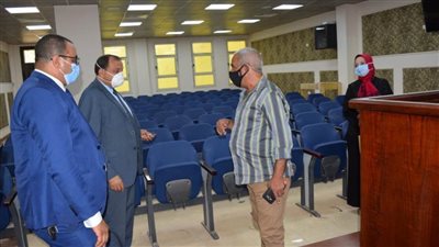 رئيس جامعة بني سويف يتفقد توسعات دار الضيافة بـ50 مليون جنيه
