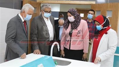 وفد المجلس الأعلى للجامعات يتفقد طب أسنان المنوفية  