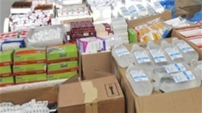 التحفظ على 42.6 ألف عبوة مستلزمات طبية مجهولة المصدر بالإسكندرية 
