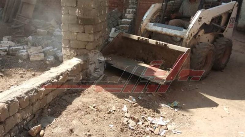 إزالة التعديات بالمنوفية