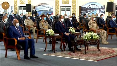 الرئيس السيسي يفتتح عبر الفيديو كونفرانس مشروع صوامع برج العرب بالإسكندرية