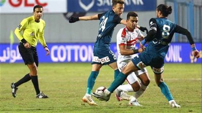 التعادل السلبي يسيطر على الشوط الأول لمباراة الزمالك وإنبي