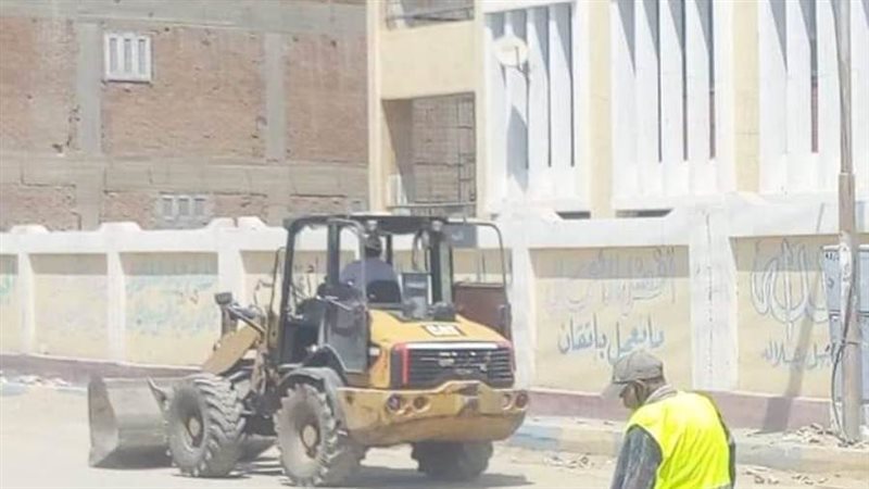 جانب من حملات النظافة