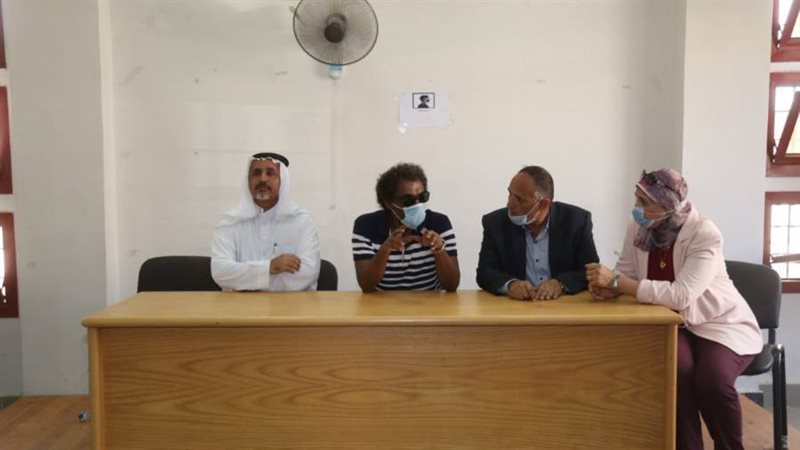 جانب من الزيارة