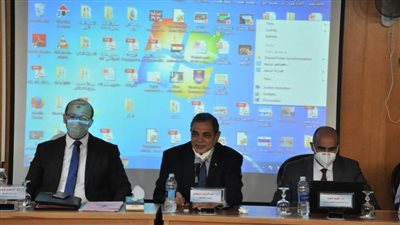 رئيس جامعة كفرالشيخ يستقبل لجنة التعليم العالي 