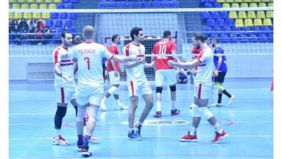 فوز الزمالك على سموحة في دوري الكرة الطائرة