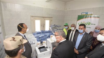 الأورمان تدعم حميات المنيا لمواجهة كورونا بأجهزة طبية ووسائل وقاية