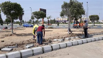 رفع كفاءة محاور وطرق حي ثالث الإسماعيلية 