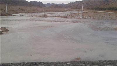 سيول الخير تعود إلى كاترين وتملأ البحيرات الجبلية بالمدينة بدون خسائر