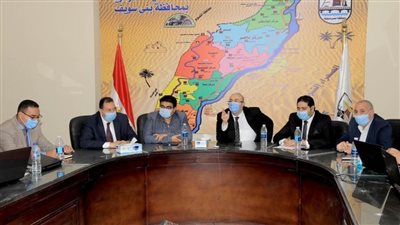 محافظ بني سويف يواصل متابعته انتخابات الشيوخ 