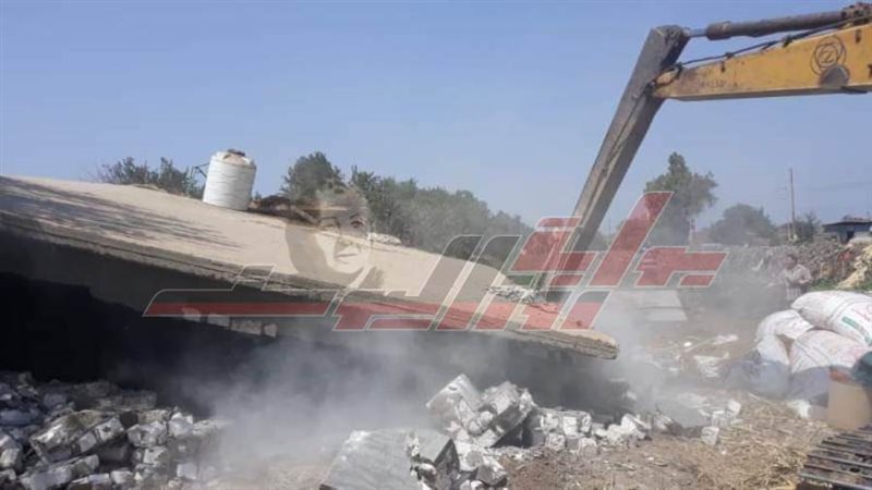 إزالة التعديات بالمنوفية