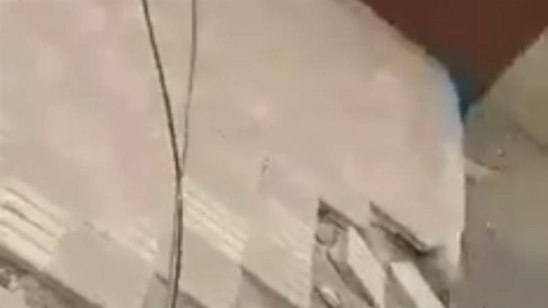 سقوط الاسلاك الكهربائية