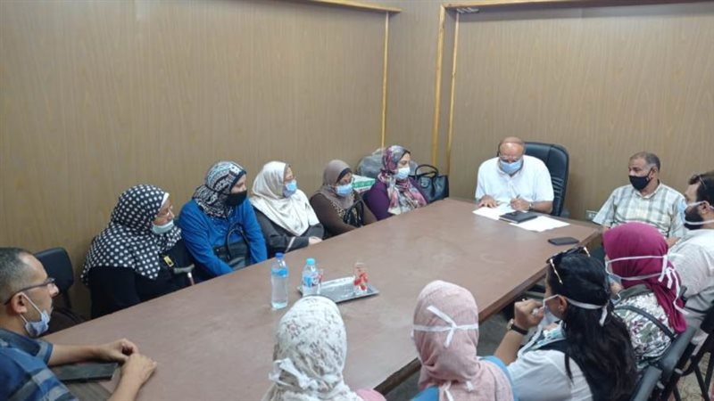 اجتماع وكيل مديرية