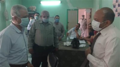 سكرتير مساعد بني سويف  يتابع انتخابات الشيوخ