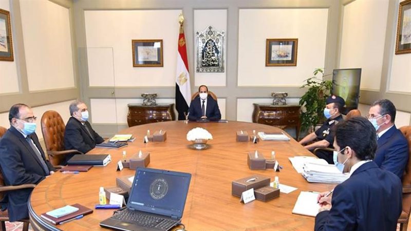 اجتماع السيد الرئيس