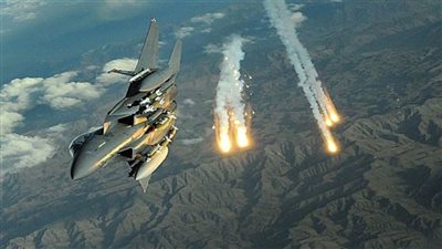 طيران التحالف العربي يشن سلسلة غارات على أهداف ومواقع عسكرية للحوثيين بصنعاء