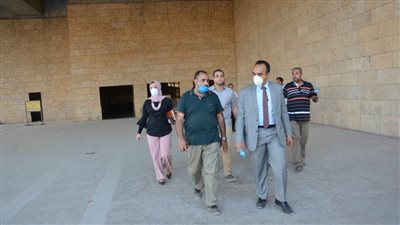   نائب محافظ المنيا يتابع الأعمال الإنشائية بالمتحف الآتوني