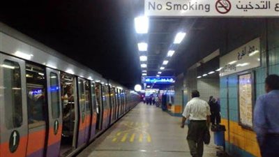 مترو الأنفاق: انتظام حركة القطارات بالخط الثاني بعد حدوث عطل مفاجئ