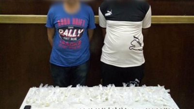 ضبط شقيقين بحوزتهما مخدرات بالمقطم