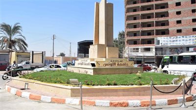 محافظ المنيا يفتتح أعمال تطوير ميدان اللوتس